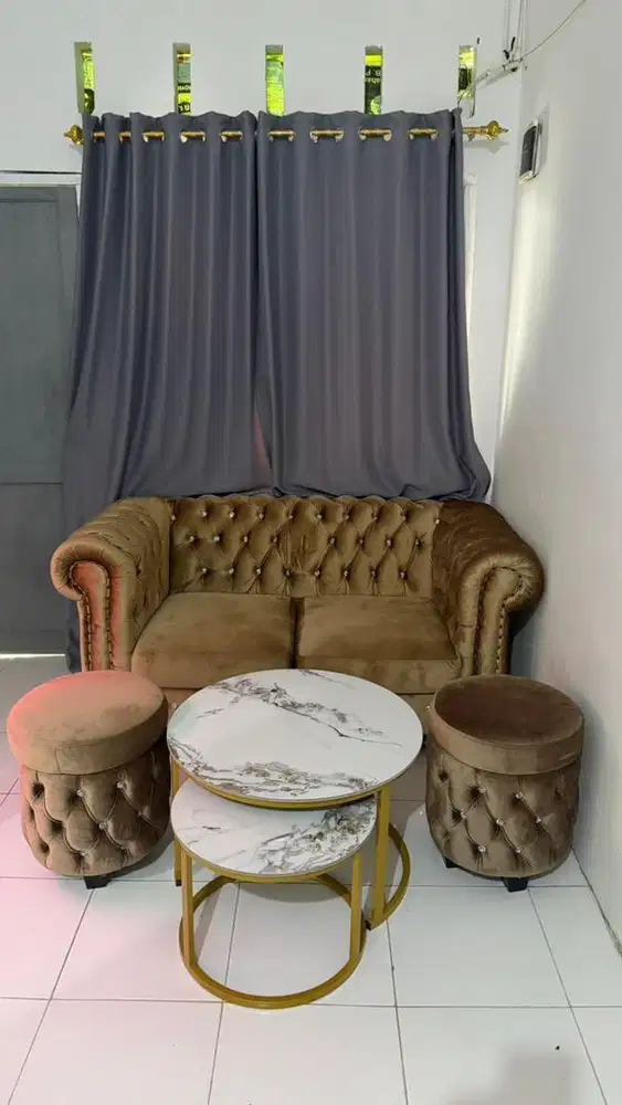 Dijual sofa set mumer aja