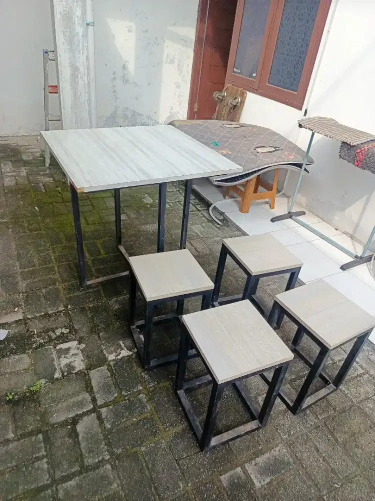 [JUAL MURAH] MEJA MAKAN SET