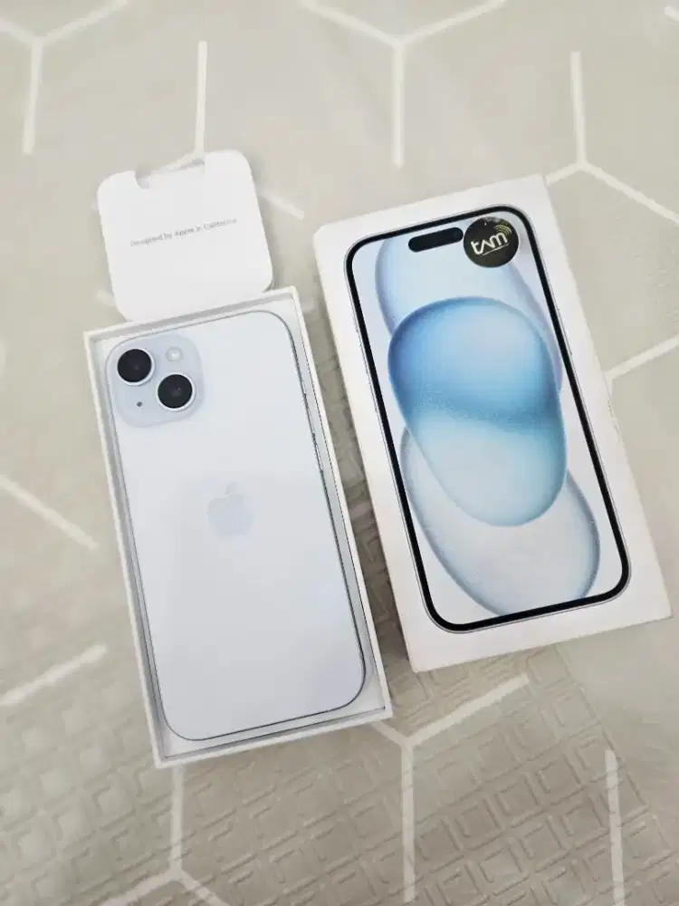 IPHONE 15 BASIC 128GB LIKE NEW RESMI IBOX