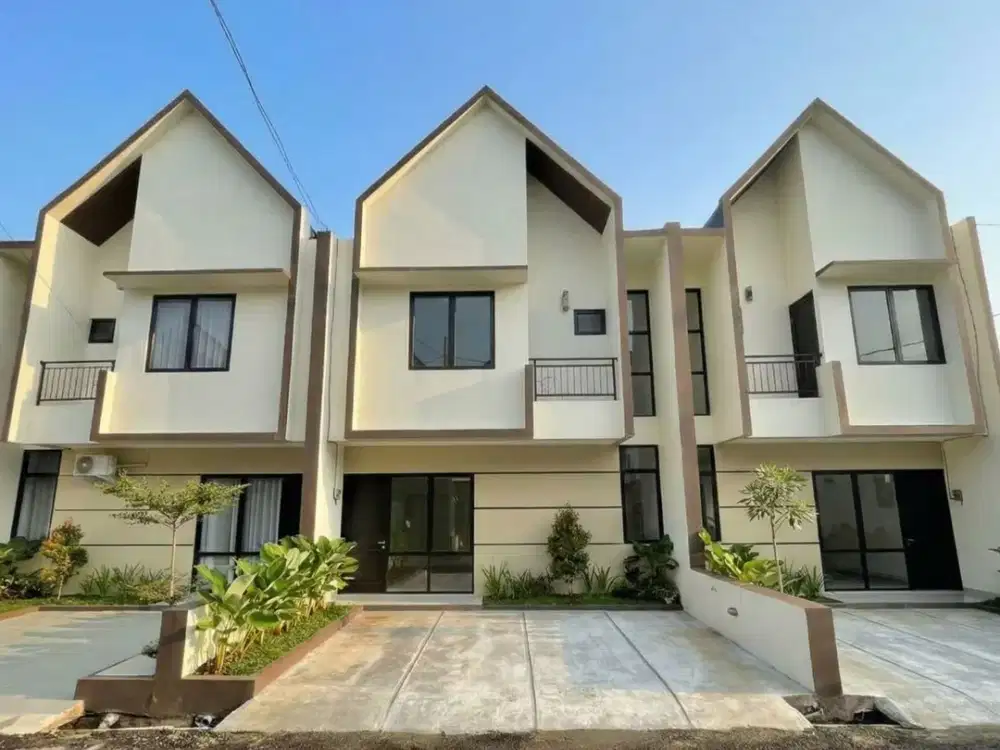 Rumah 2 lantai READY STOK dekat casa arjuna pamulang free biaya biaya