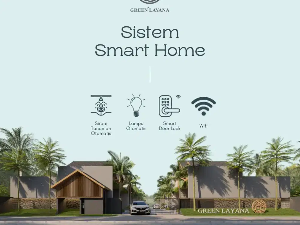 Perumahan Green Layana di Tengah Kota Salatiga dengan Smart Door Lock