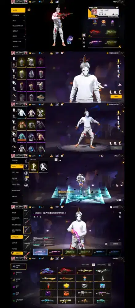 AKUN FF SG REAPER