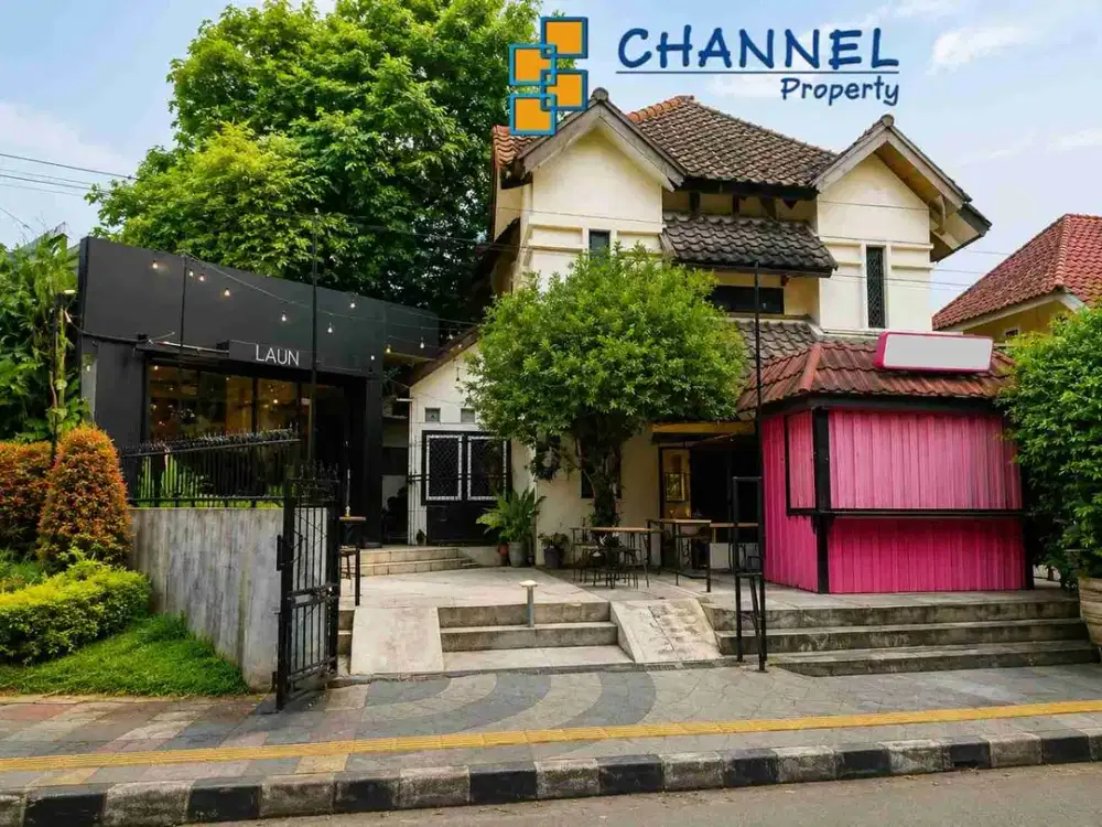 Jual BU Rumah Cocok untuk Usaha Lokasi Pinggir Jalan Raya BSD Anggrek Loka, Nn