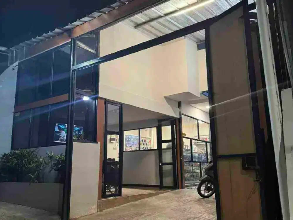 Rumah + Ruko Pinggir Jalan Dekat Stadion Pakansari, Cocok untuk Usaha & Hunian, Harga 900 Juta Nego