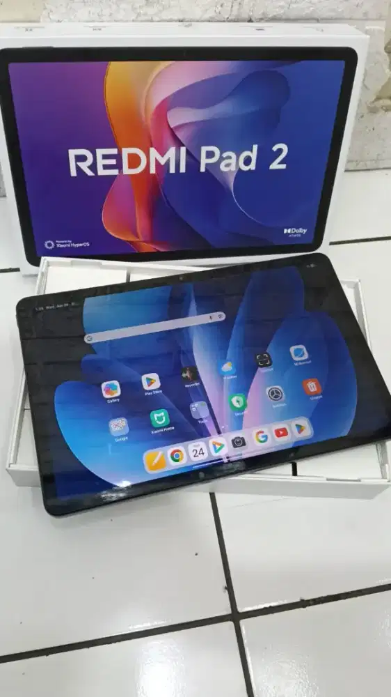 Redmi pad 2 mulus fullset ori