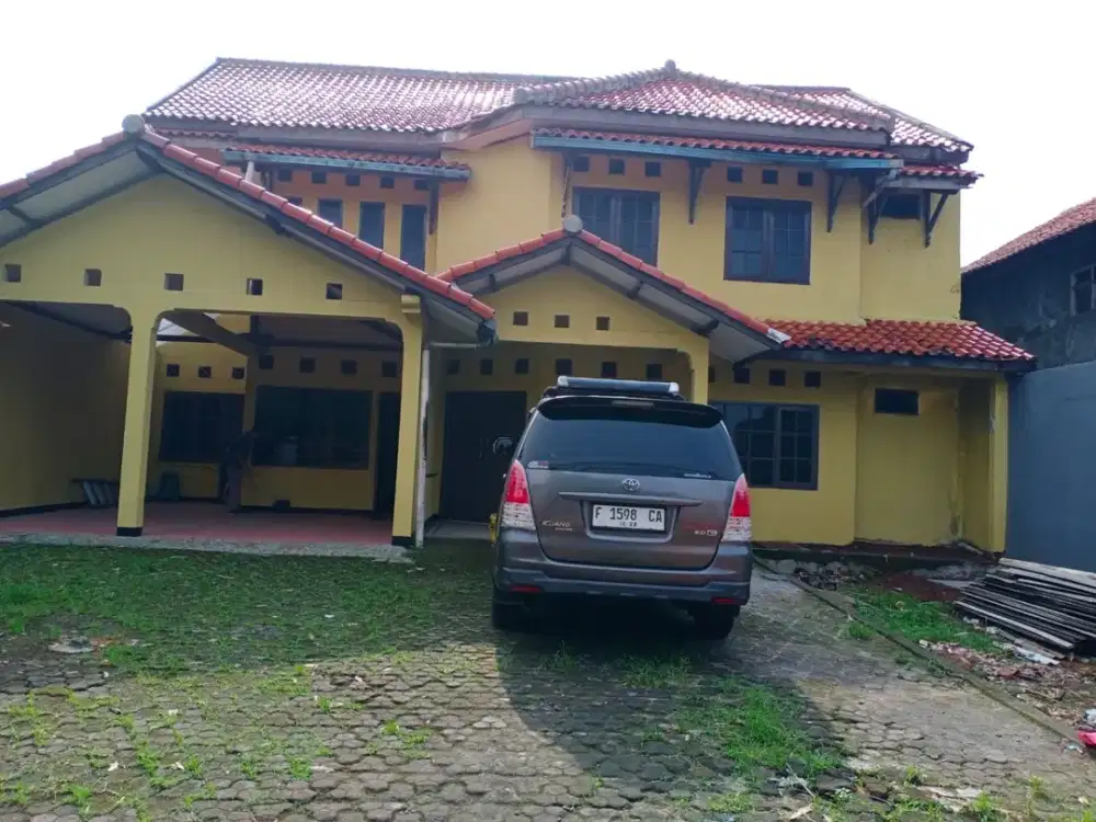Rumah 2lt dkt Tol parkir luas Jl Cilebut Raya SUkaresmi Tanah Sareal kota Bogor