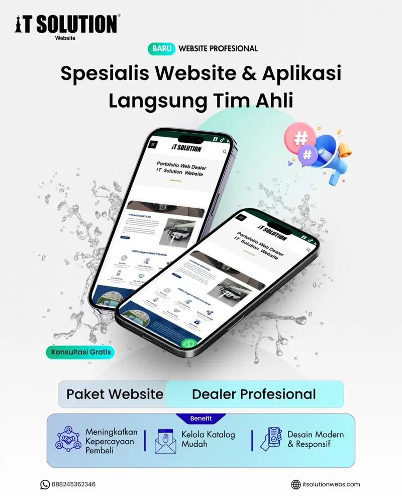 Pembuatan Website Dealer Profesional dan Bergaransi
