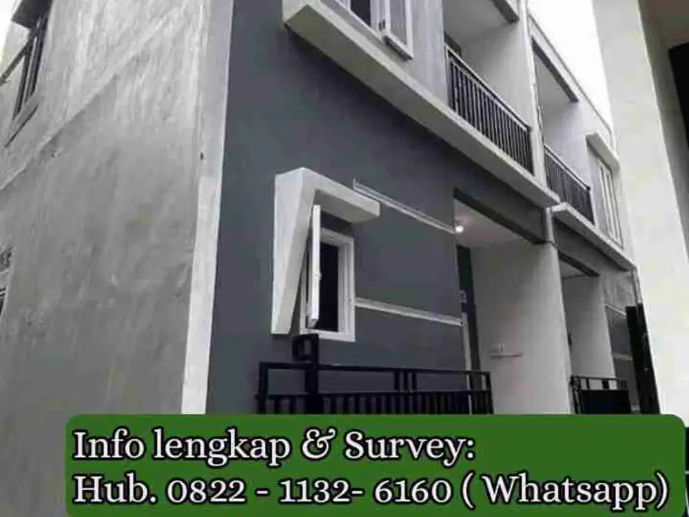 Rumah Murah Minimalis di Jagakarsa Jaksel 2 Lt Akses Motor