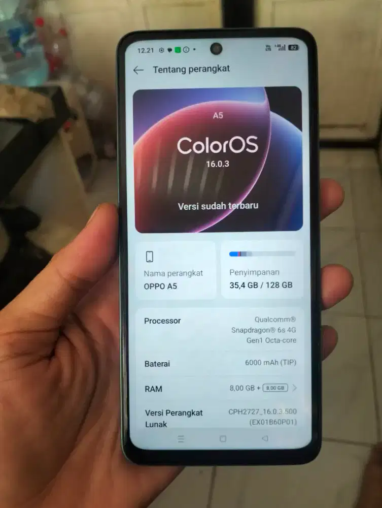 Oppo A5 2025 8/128 NFC mulus nominus