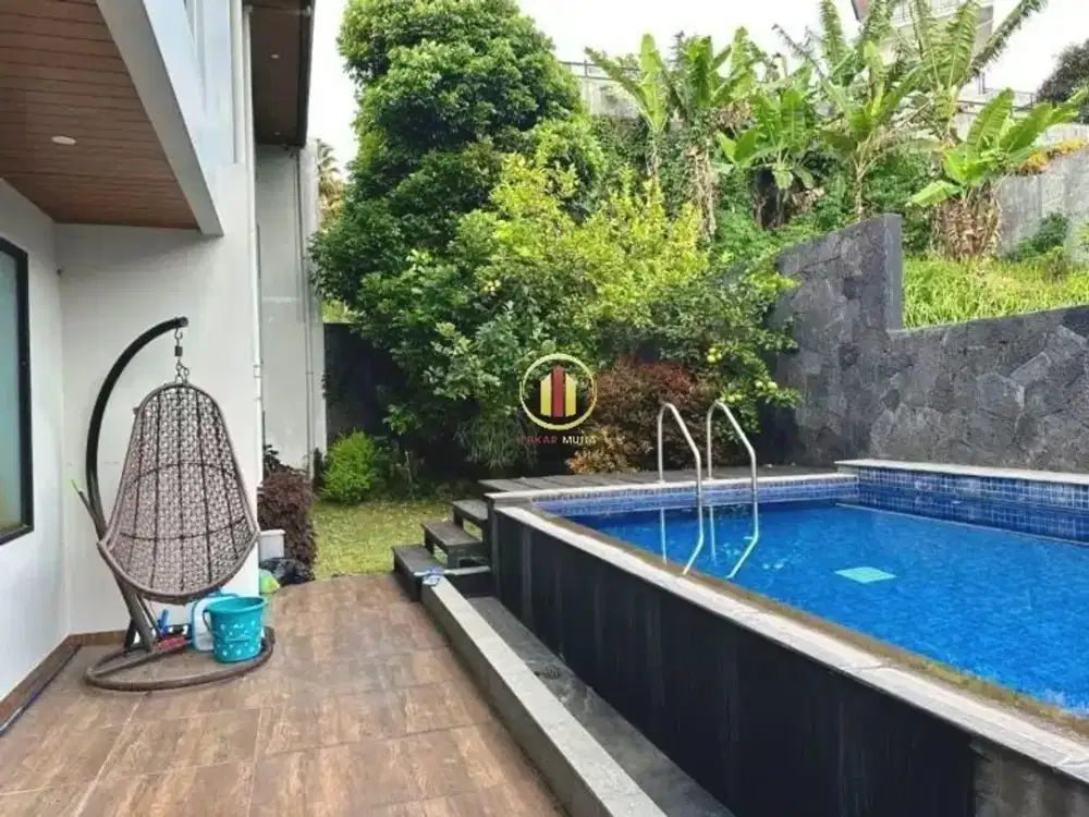 RUMAH VILLA TROPIS LUX FULL FURNISHED ADA PRIVATE POOL DI SETIABUDI REGENCY