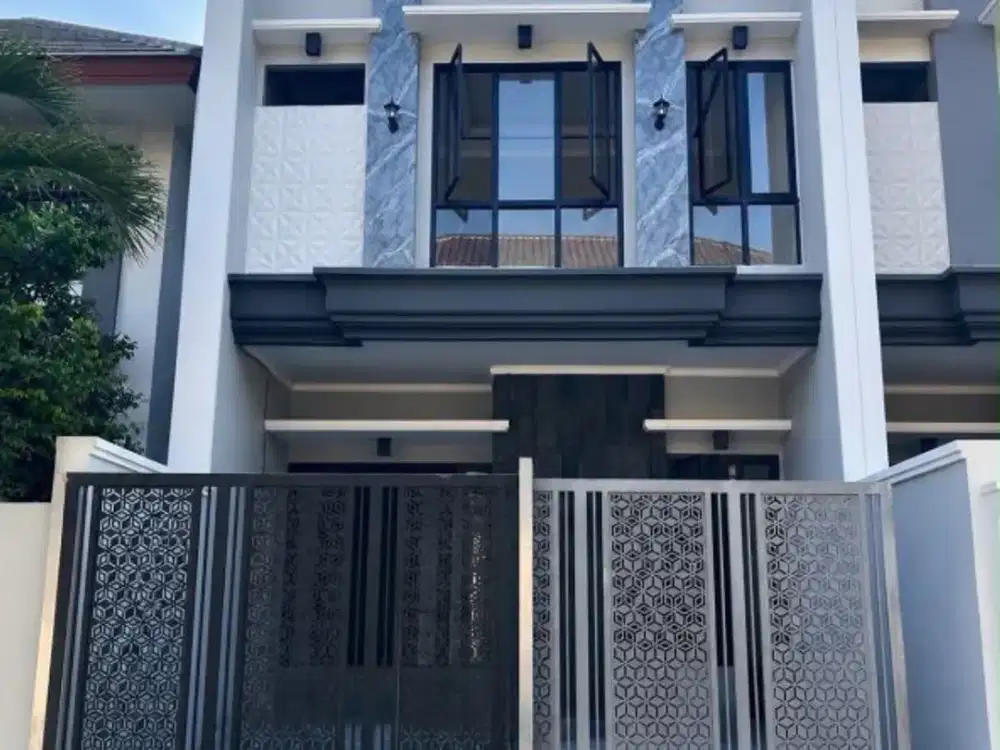 Dijual rumah American Clasic 2lt Perum Babatan Pantai Surabaya Timur