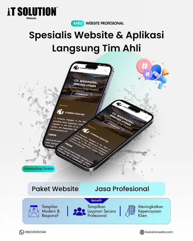 Pembuatan Website Profesional dan Modern