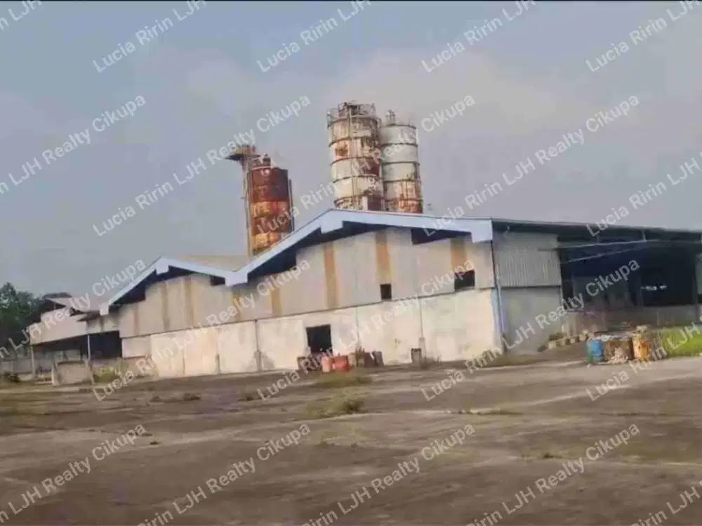 Dijual  Pabrik di Kawasan Industri Tigaraksa