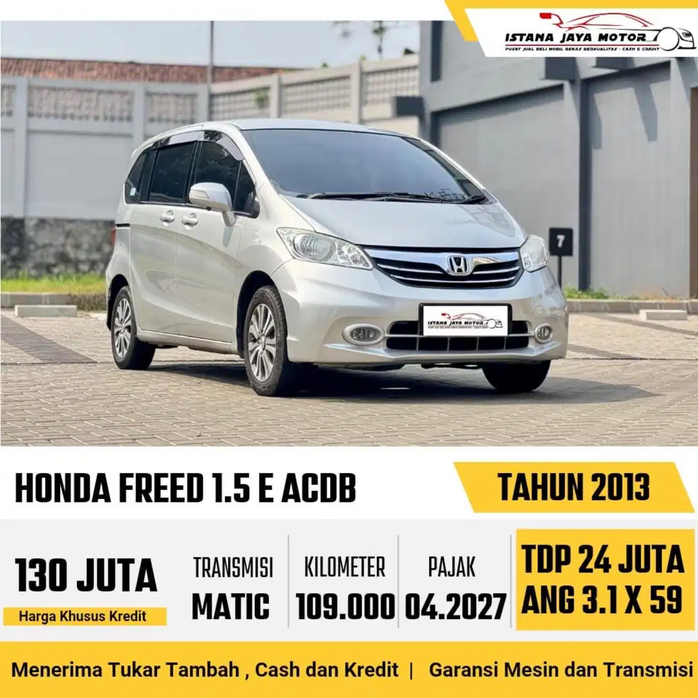 Honda Freed PSD AT th 2013 ac doble #istana jaya motor
