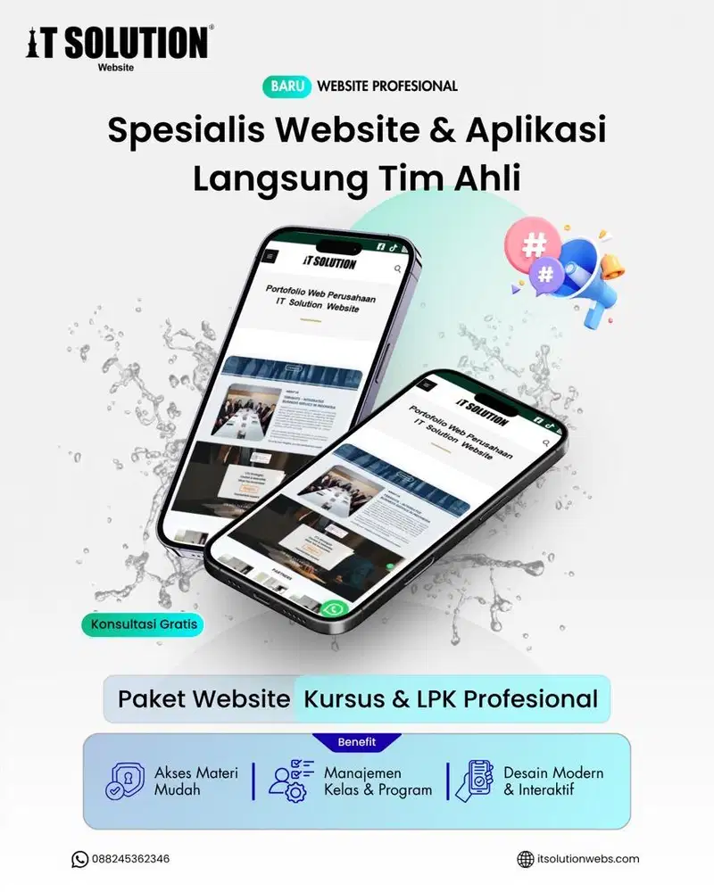 Pwmbuatan Website Organisasi dan Forum Profesional dan Modern