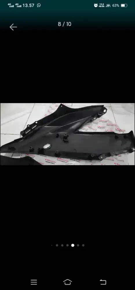 Ninja SL Mono 250 (Fairing Kiri kanan dan Belakang)