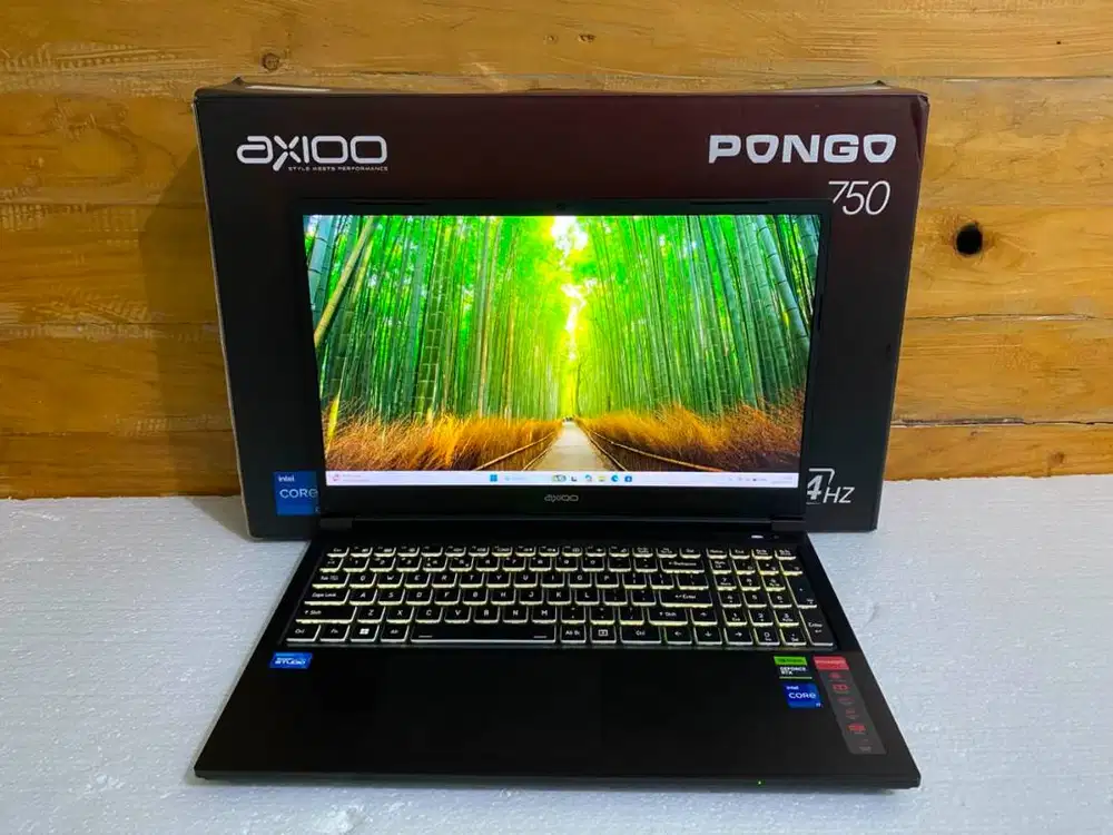 Axioo Pongo 750 i7 Gen 13 RTX 4050 Garansi Resmi 2029