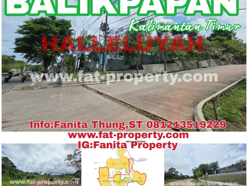 MURAH!Dijual lahan mixed use di Sebrang Airport Sepinggan,Balikpapan,KALTIM Luas 44Ha,SHGB