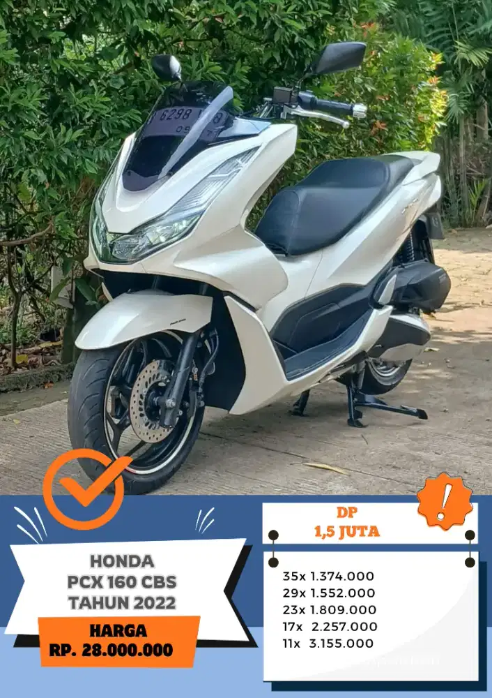 HONDA PCX 160 CBS TAHUN 2022