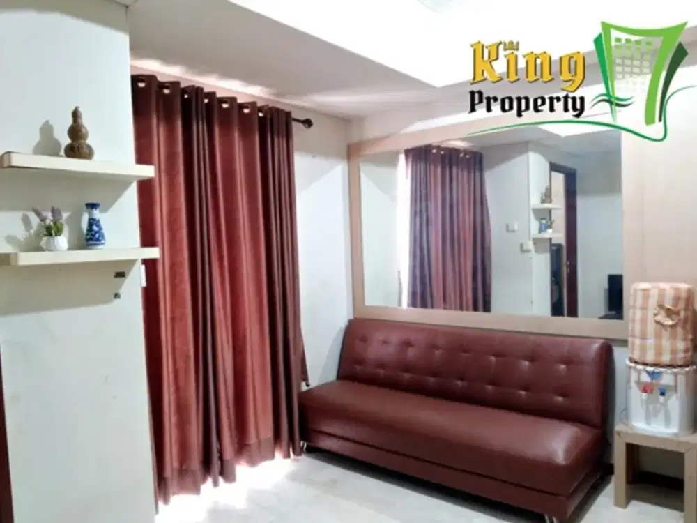 New Stock! Disewakan 1BR Royal Mediterania Garden Furnished Minimalis, Terhubung Central Park & Neo Soho Jakarta Barat