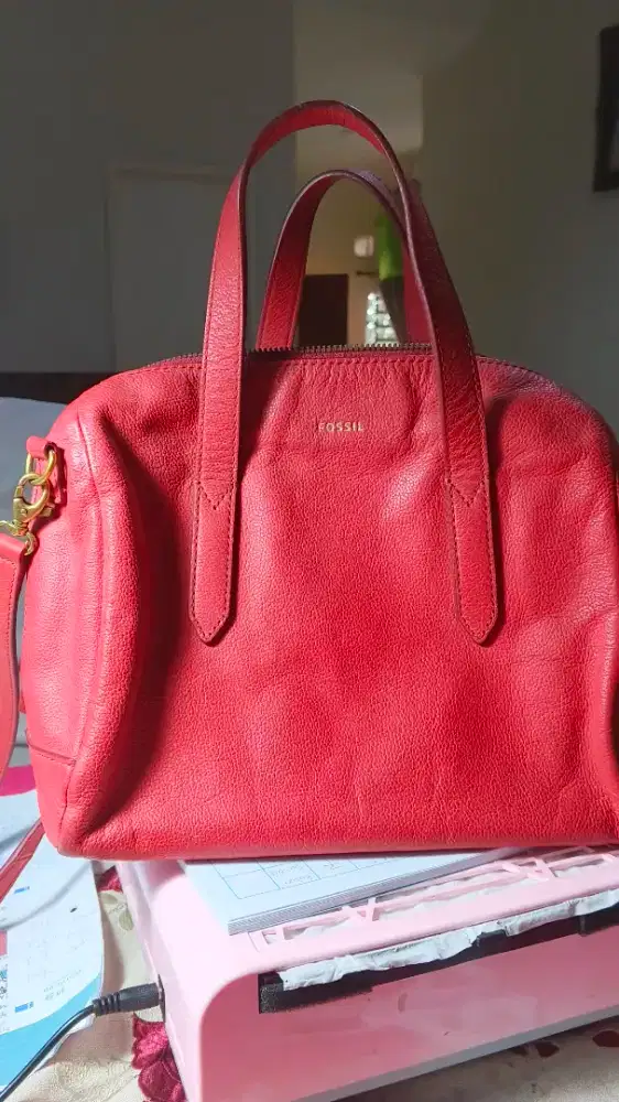 Tas fossil merah