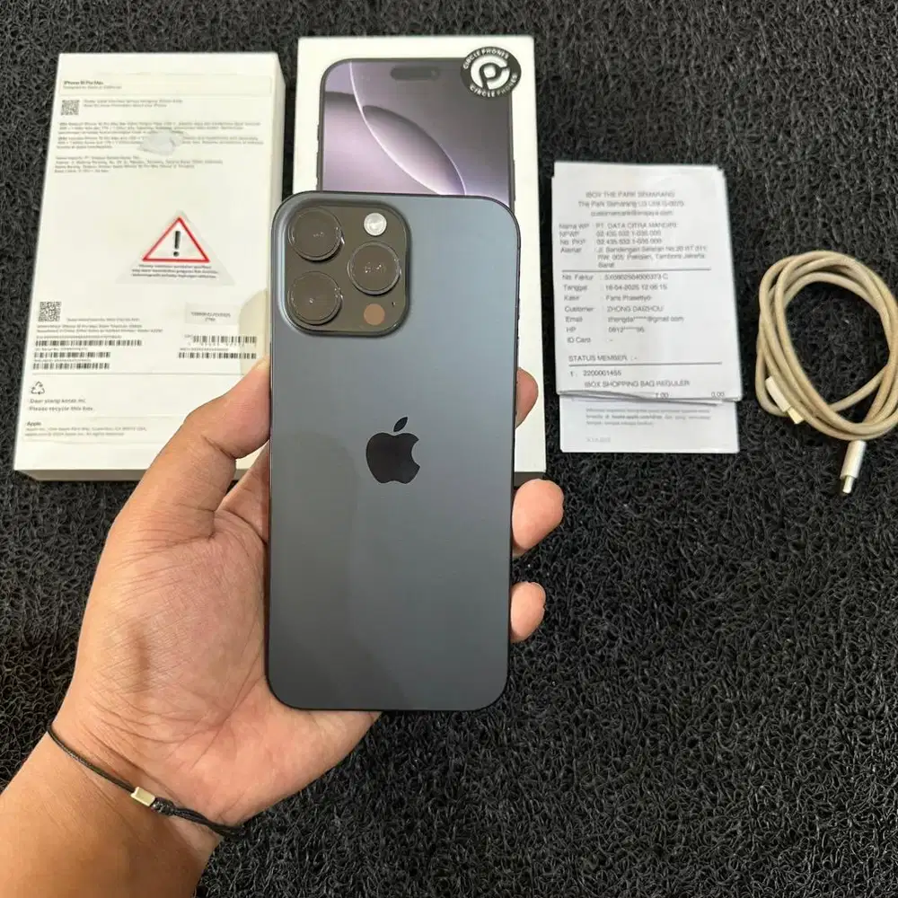 iPhone 16 ProMax 256 Black Titanium iBox