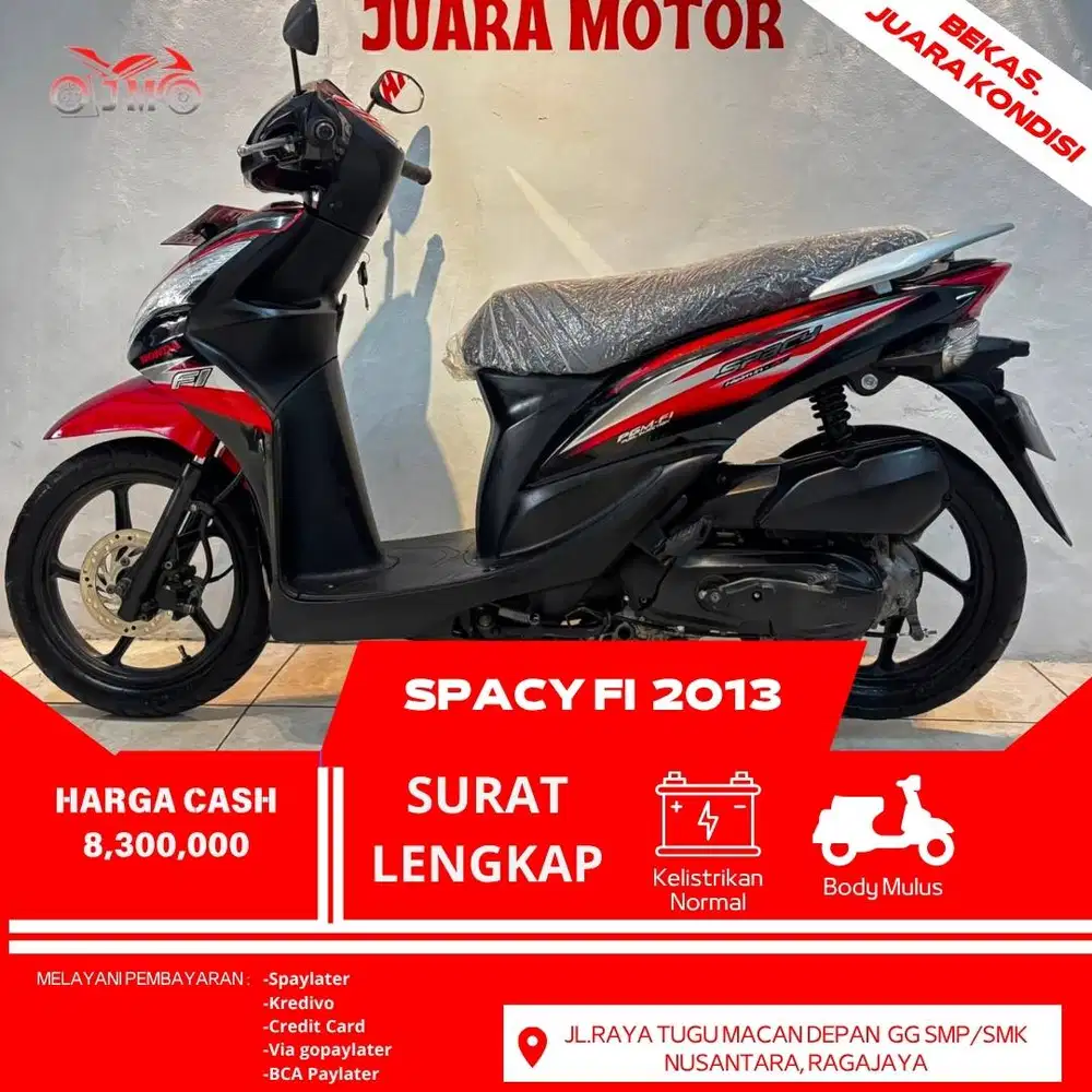 HONDA SPACY 2013 PAJAK AKTIF NYAMAN BUAT PAKE HARIAN JARAK DEKET