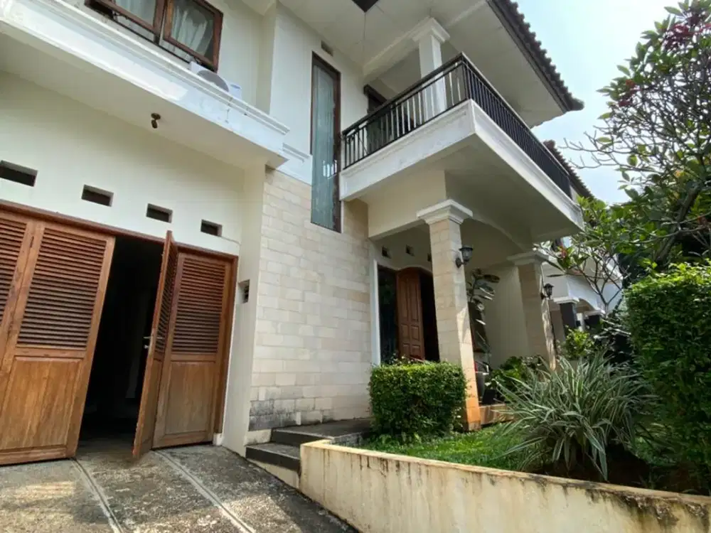 Rumah Asri 2 Lantai di Villa Cinere Mas Dekat Tol & Cinere Mall