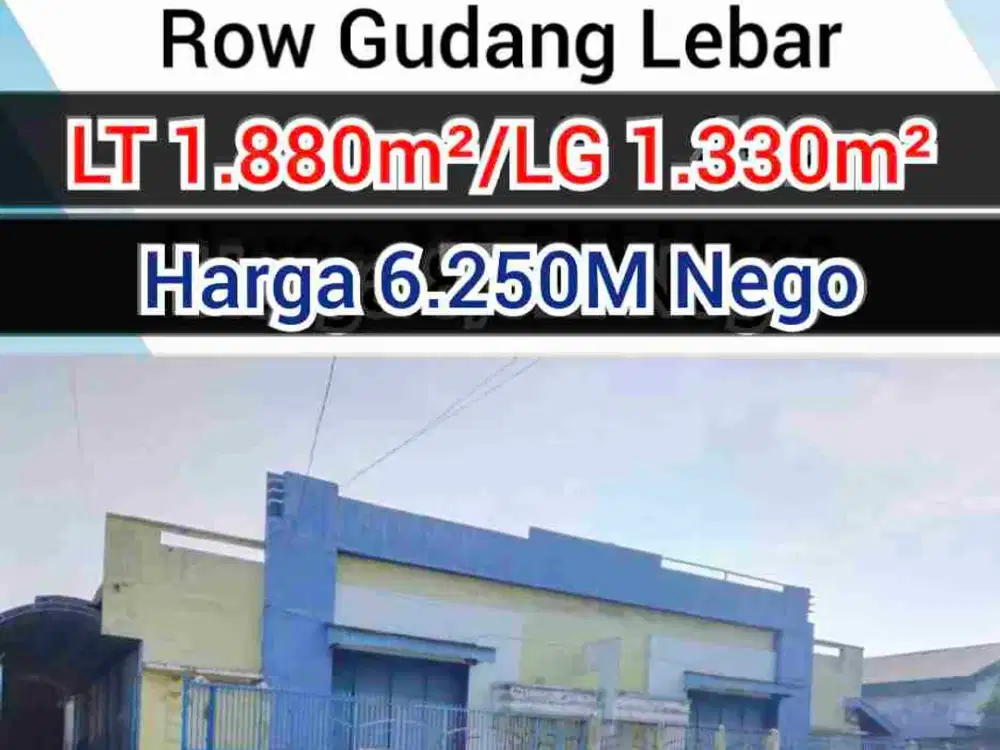 Dijual Gudang Mabar Estate / SBU Termurah