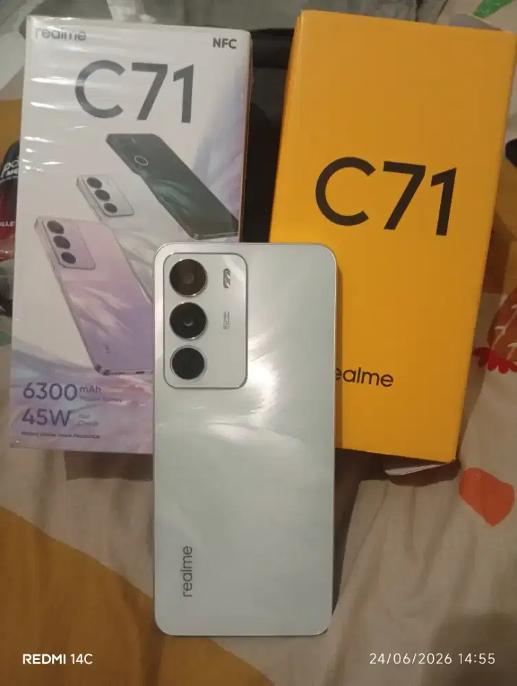 Realmi C71 Ram 8/128 white swan