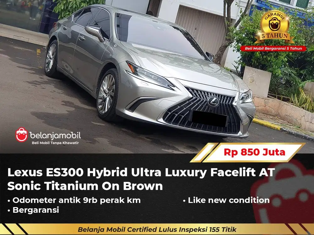 [LOW KM 9RB] Lexus ES300 ES 300 Hybrid Ultra Luxury Facelift 2023/2024