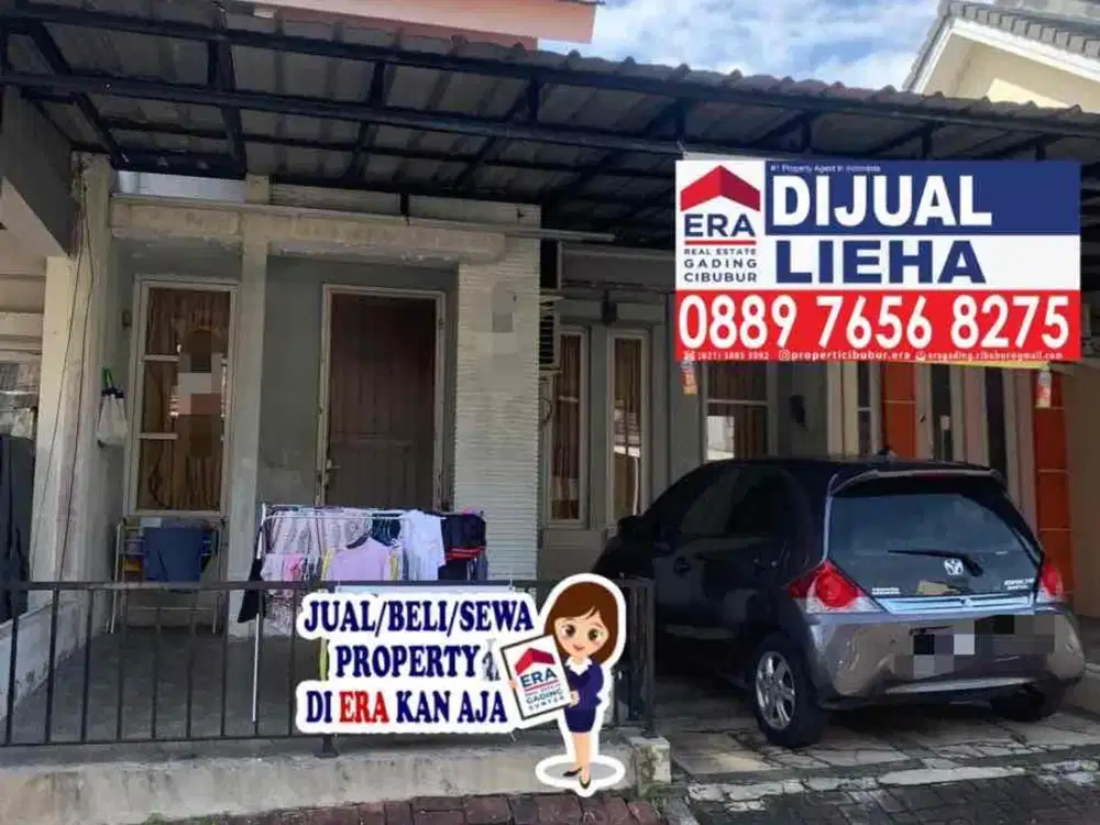 Dijual rumah 1lt siap huni di Legenda Wisata