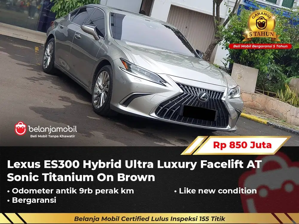 [LOW KM 9RB] Lexus ES300 ES 300 Hybrid Ultra Luxury Facelift 2023/2024