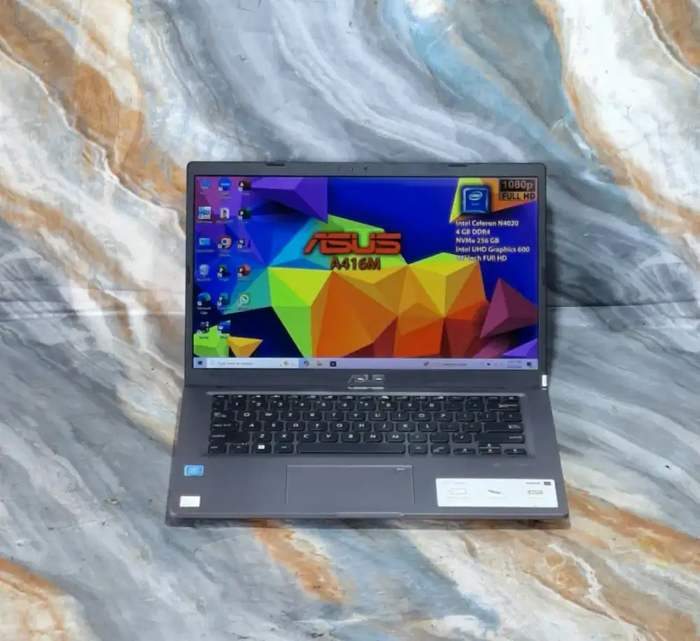 ASUS VIVOBOOK INTEL N4020 RAM 4GB SSD 256GB
