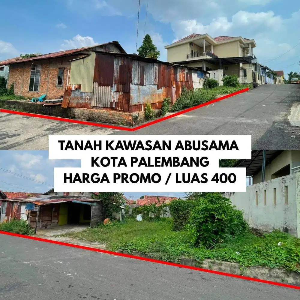 TANAH KAWASAN ABUSAMA KOTA PALEMBANG