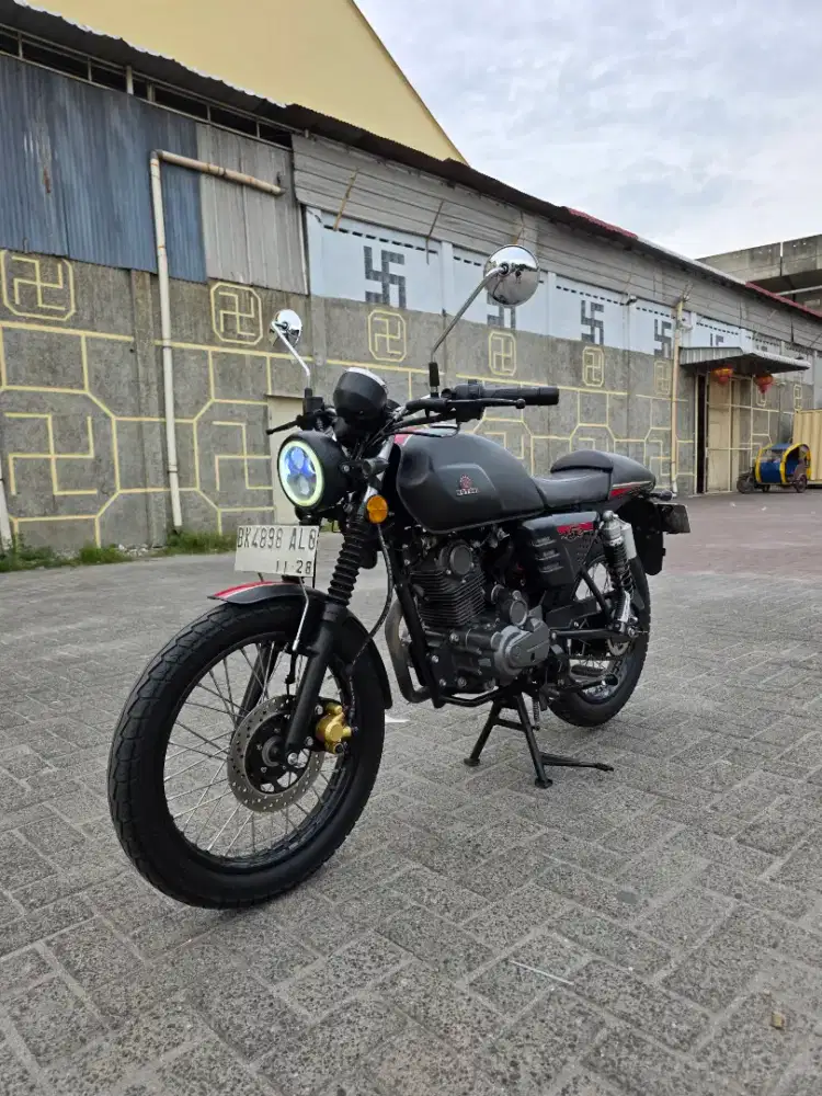 Benelli Motobi 152 Hitam 2023 NIK 2022