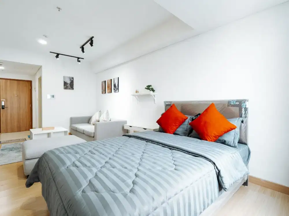 Sewa Apartment Skandinavia Tipe Studio Full Furnished di Tangerang Kota