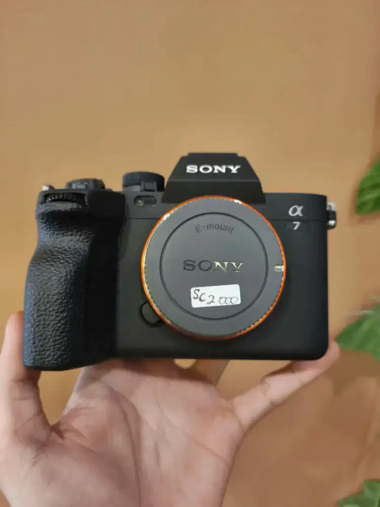Kamera Sony A7 Mark IV Body Only. SC 2k. Mulus Istimewa