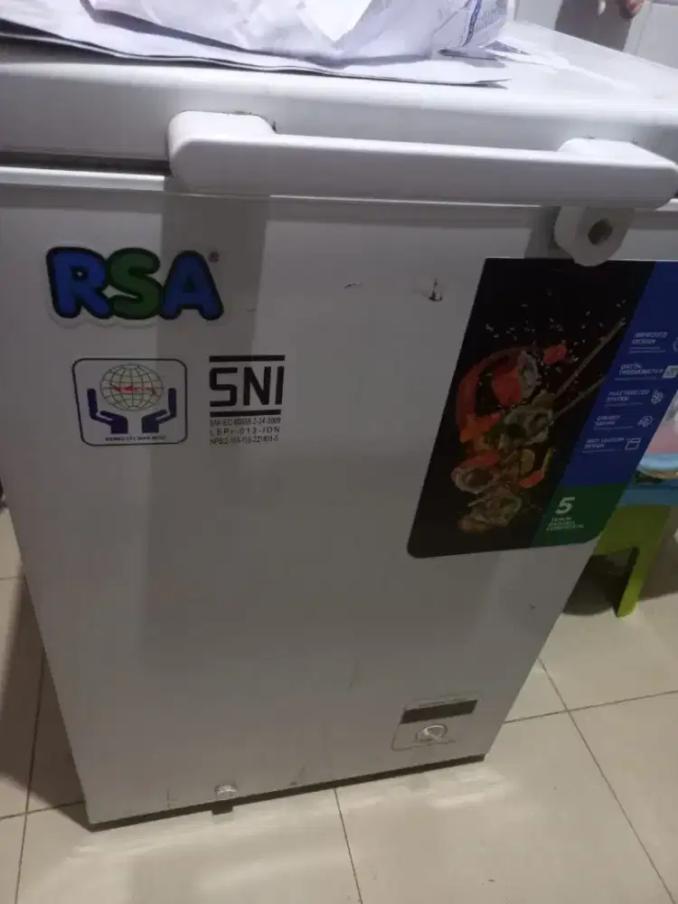 Chest Freezer RSA CF 110 Freezer Box 100 liter Second