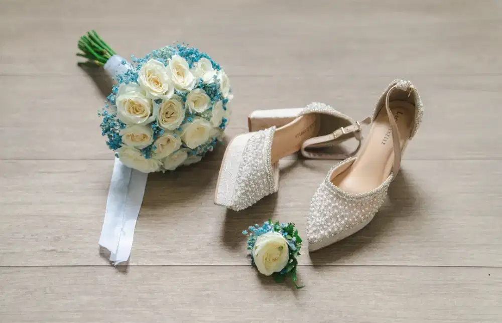 LACE LYNELLE HEELS WEDDING WANITA