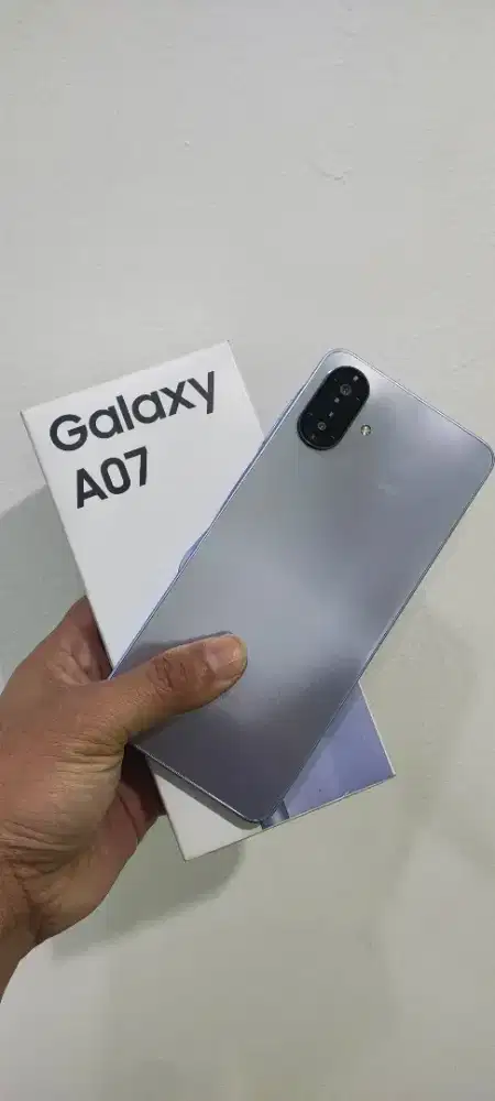Samsung A07 RAM8/256 lengkap senn mulus garansi maret2027