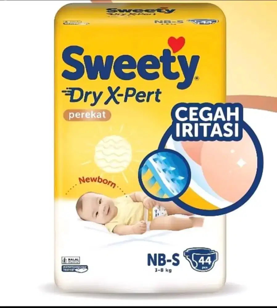 Sweety NB-S44 7 bal baru (edisi bocil mau up size)