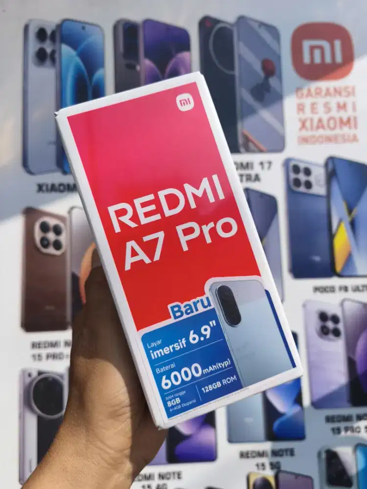NEW REDMI A7 PRO 4G 4/128 RESMI 15 BL XIAOMI