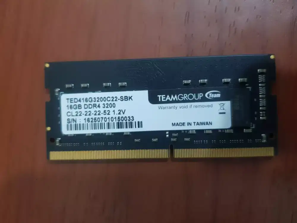 Ram laptop 16GB teamgroup