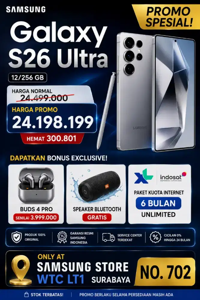 Cicilan mudah syarat ktp aja bisa online dari rumah samsung galaxy S26