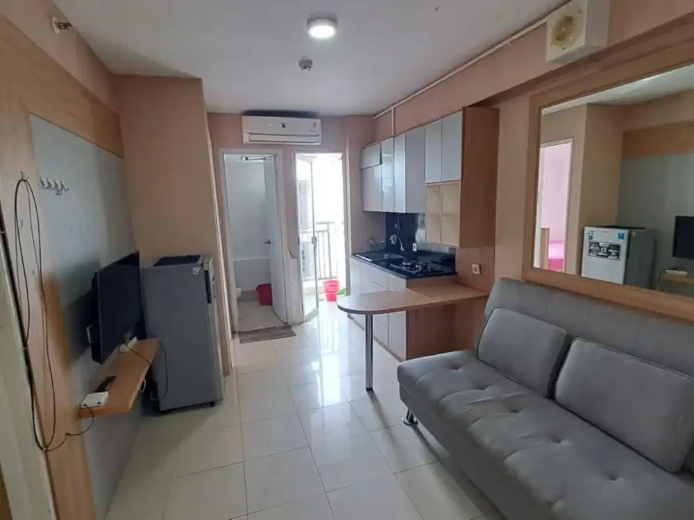 Sewa 2BR Furnished Sudah Free IPL - Apartemen Bassura City - Minimal 3 Bulanan