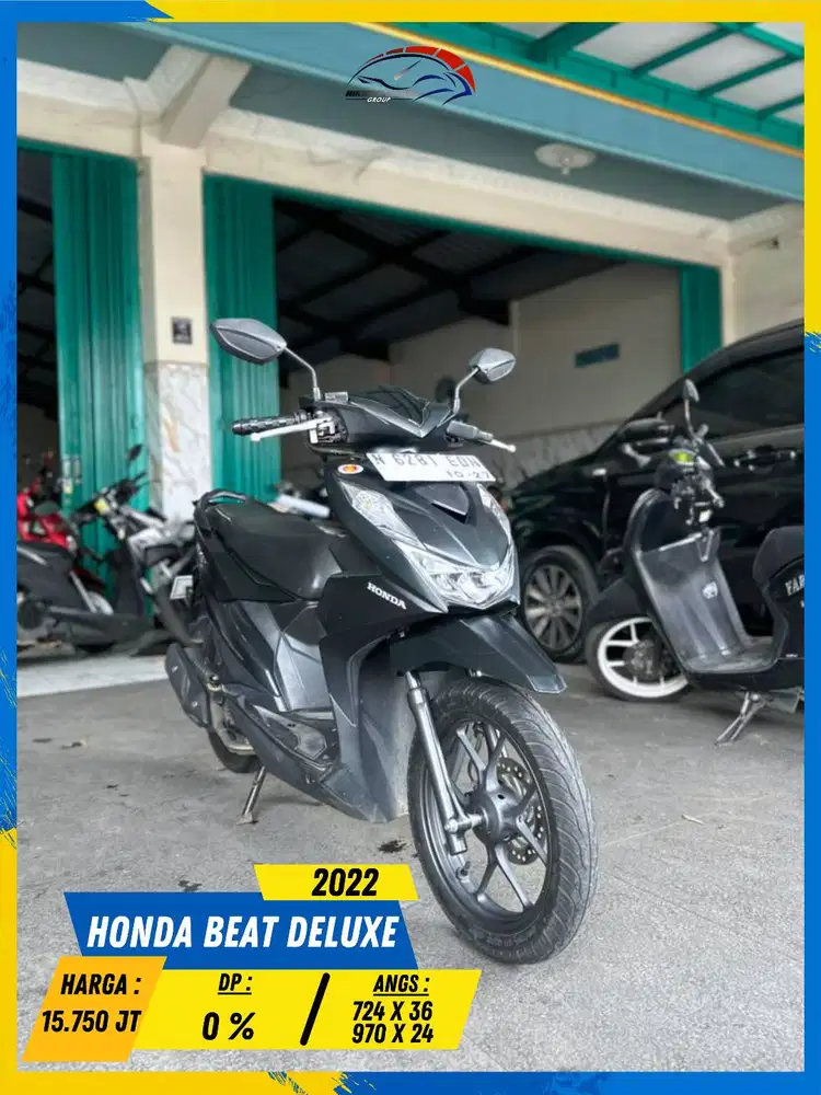 HONDA BEAT DELUXE 2022 MESIN AMAN POLL MASZEHH HIKMAH MOTOR KEPUH