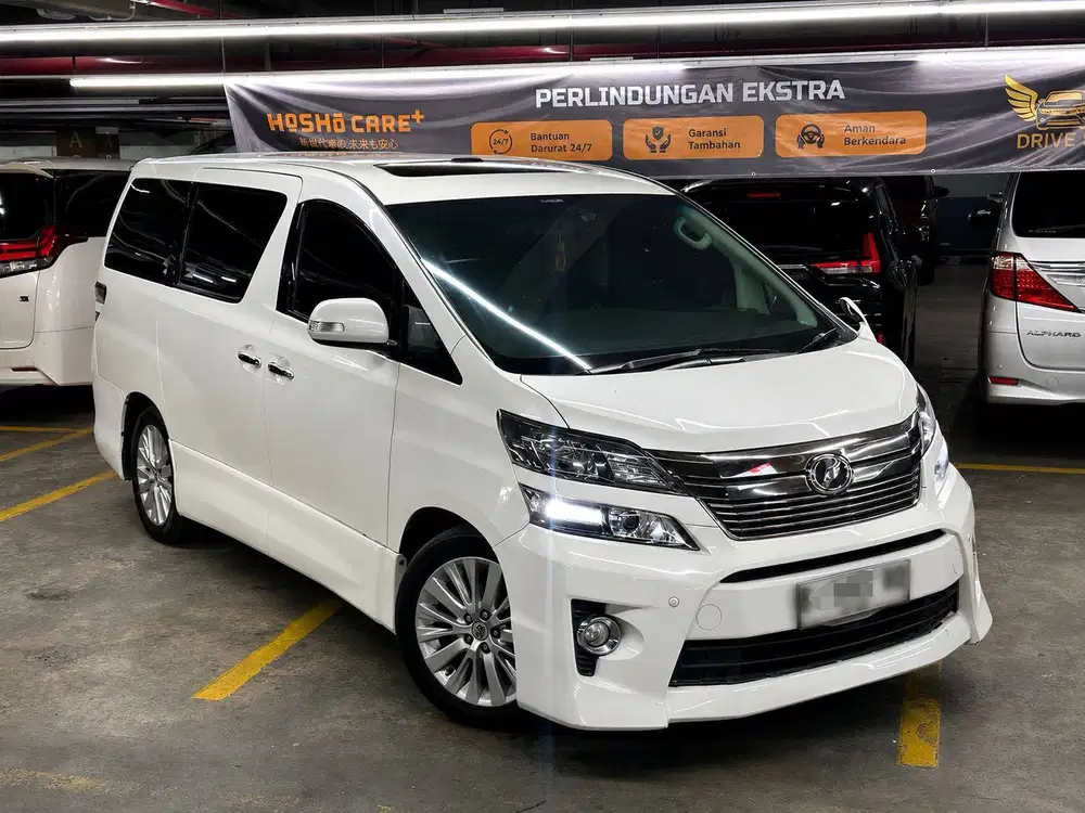 VELLFIRE ZG 2.4 CBU AT 2013 Putih 2014