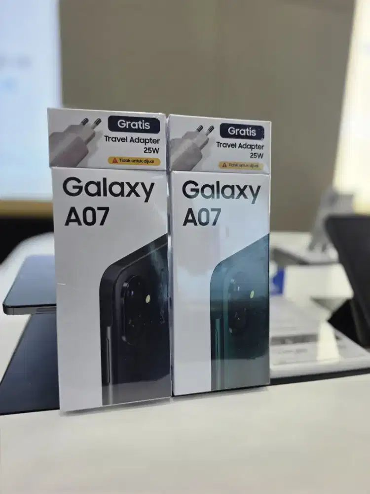 SAMSUNG GALAXY A07 4/64GB BARU !! FREE ADAPTOR 25W ORIGINAL