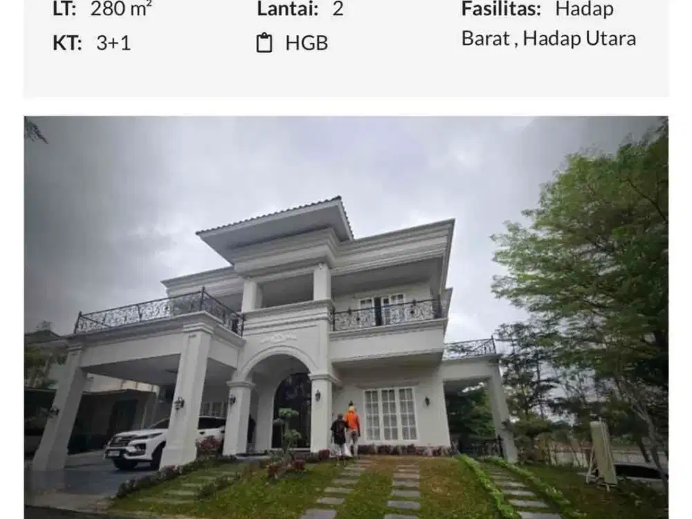 Di Jual Rumah Grancity posisi HOOK dekat jalan Tol